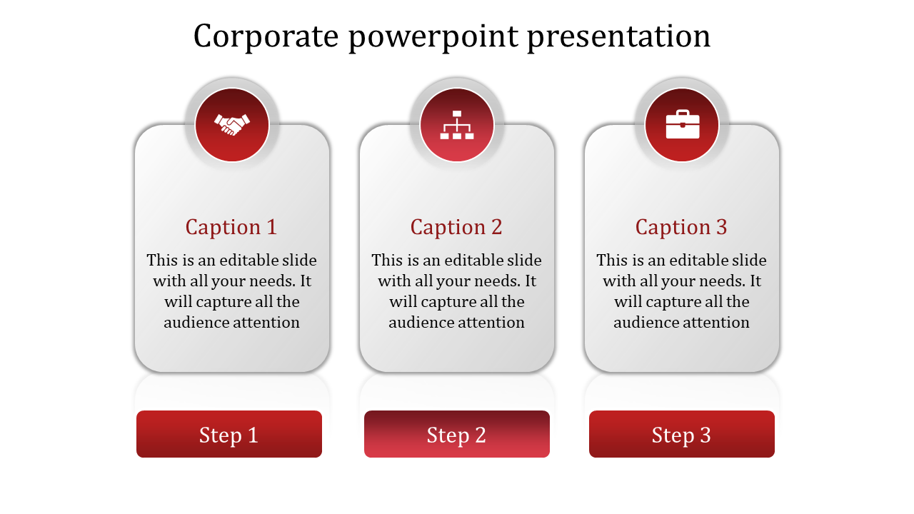Stunning Corporate PowerPoint Presentation Template